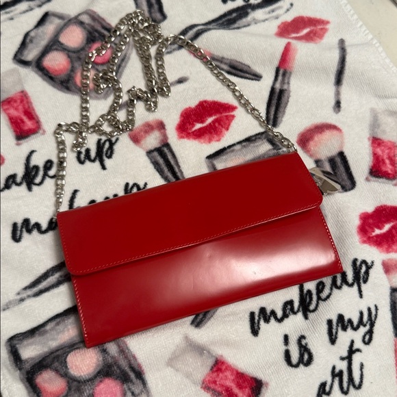 Salvatore Ferragamo Red Leather Wallet